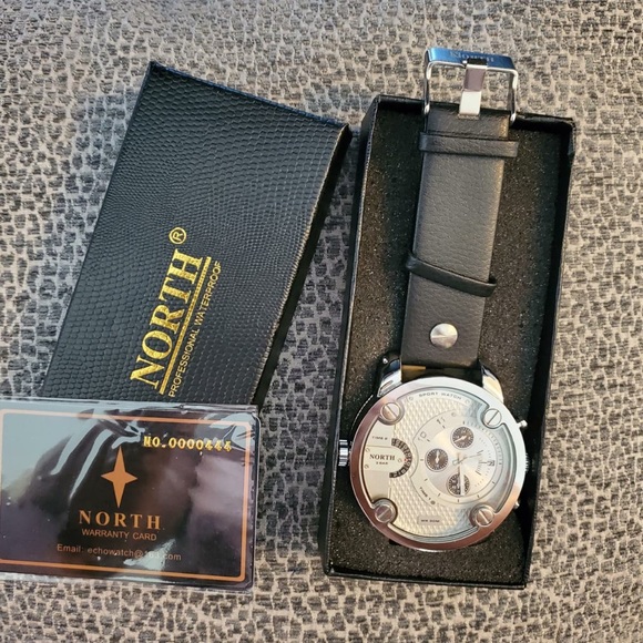 FASHION Men Sports leather 30m waterproof Quartz P - Picture 2 of 3